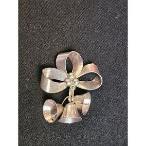 Bow bells brooch | Mexico 925 stamped